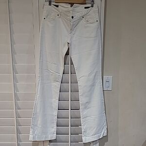 Womens Citizen of Humanity White Jeans